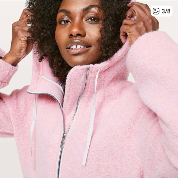 Lululemon So Sherpa Teddy Hooded Zip-up - Picture 2 of 16